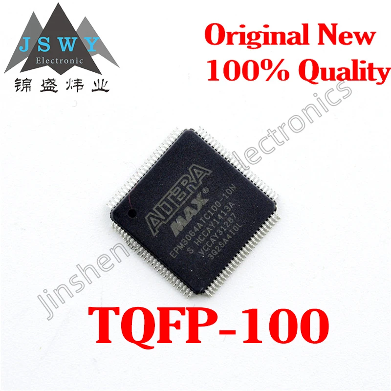 

（1/5 pieces） EPM3064ATC100-10N EPM3064ATC100 TQFP-100/CPLD/Complex Programmable Logic Device/Original in stock/Fast delivery