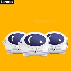 Auroras Earphone Case For Realme Buds Air 6 Cartoon Astronaut Design Silicone Shockproof Earphone Cover For Realme Buds Air6 Pro