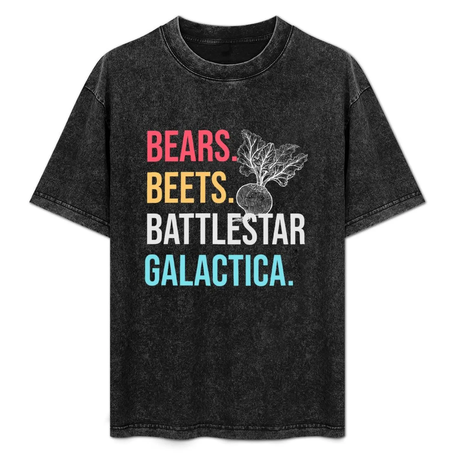 

Bears. Beets. Battlestar Galactica. - The Office T-Shirt Gym Exercise Short Sleeve T-Shirt