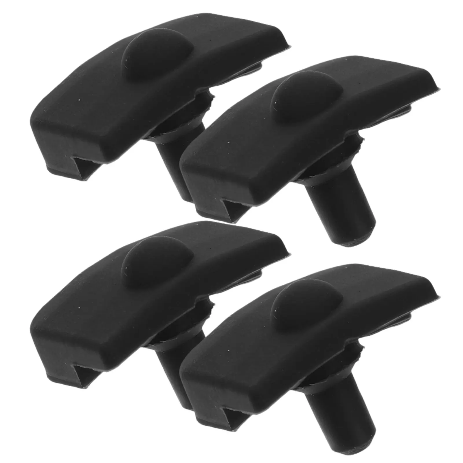 4Pcs Air Fryer Silicone Tray Corner Pads Protective Feet Non-Slip Heat Resistant Air Fryer Tray Feet Protectors Replacement