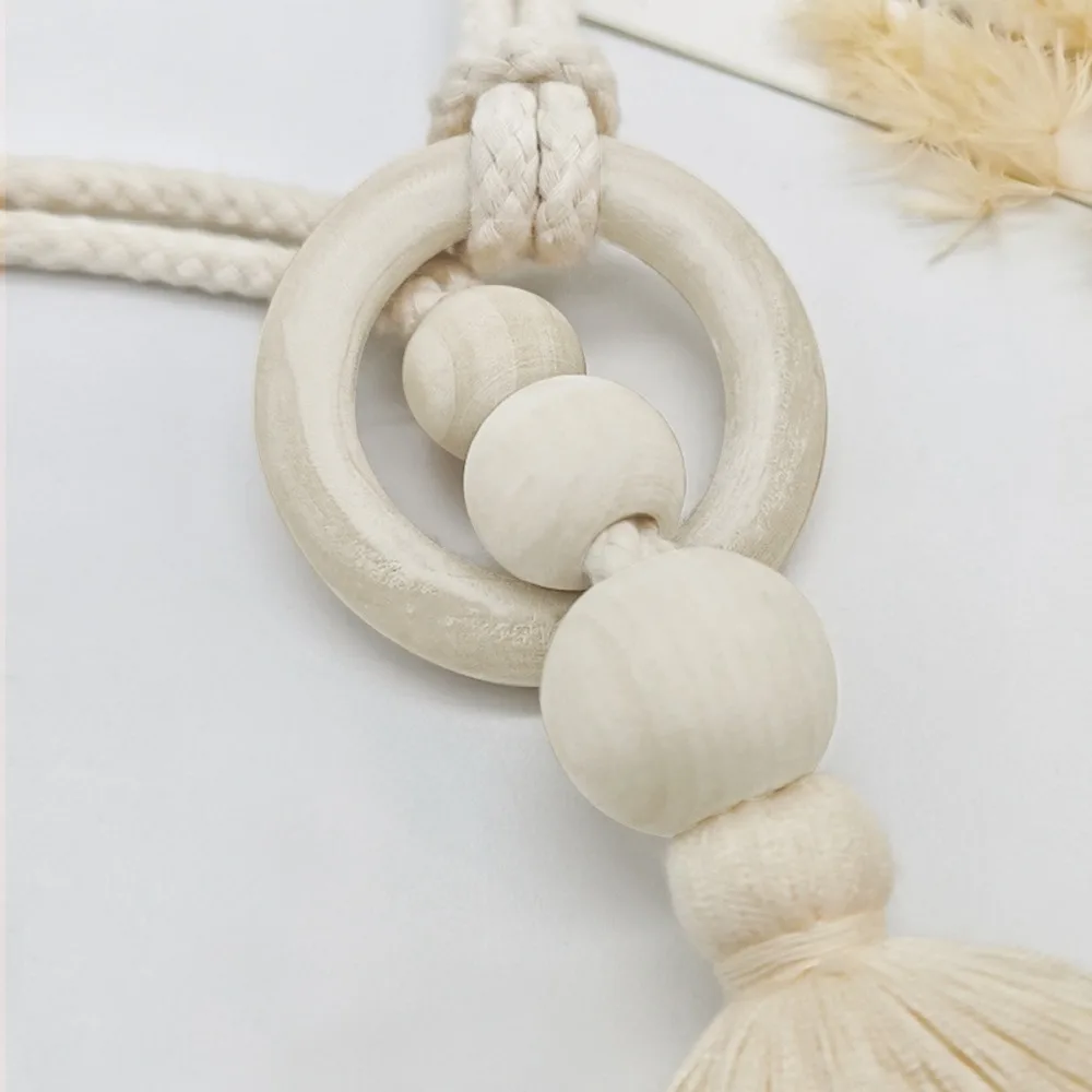 Simple Tassel Curtain Tiebacks Elegant Decorative Curtain Holdback Curtain Strap Curtain Accessories