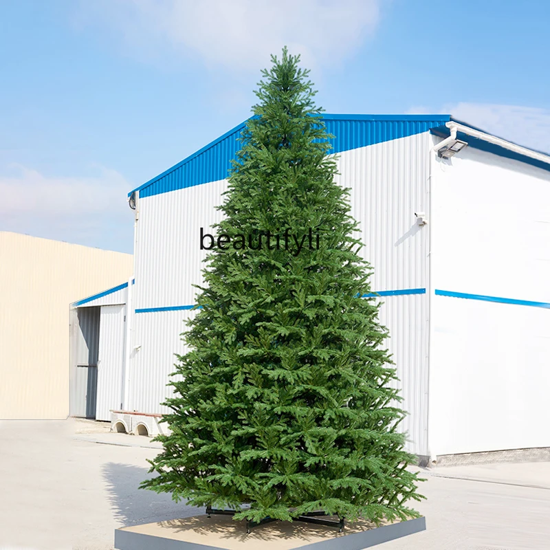 Christmas Simulation Tree Bare Tree Luxury Encryption Outdoor Big Tree Ornaments Christmas Ornaments