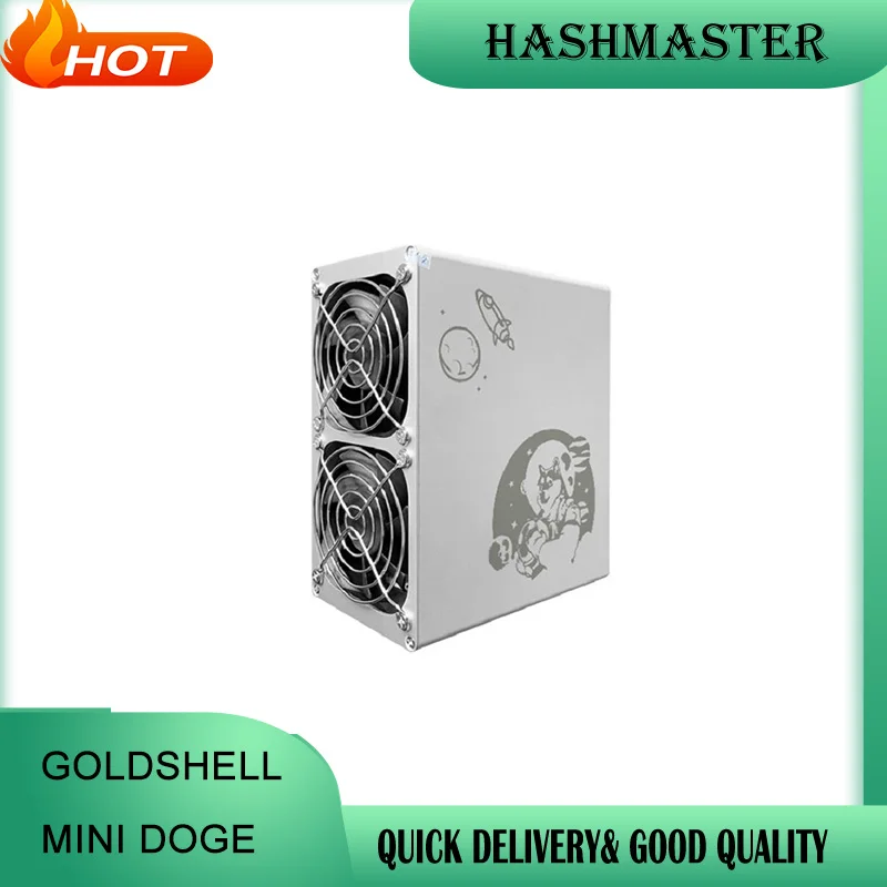 

Goldshell Mini Doge 185Mh/s 235W Dogecoin miner MiniDoge Mining Machine Home Riching