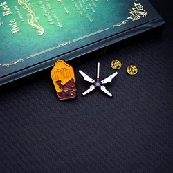 Wholesale Game Death Stranding Lapel Pins for Backpack Brooch Metal Enamel Pin Manga Brooches for Women Men Badge Jewelry