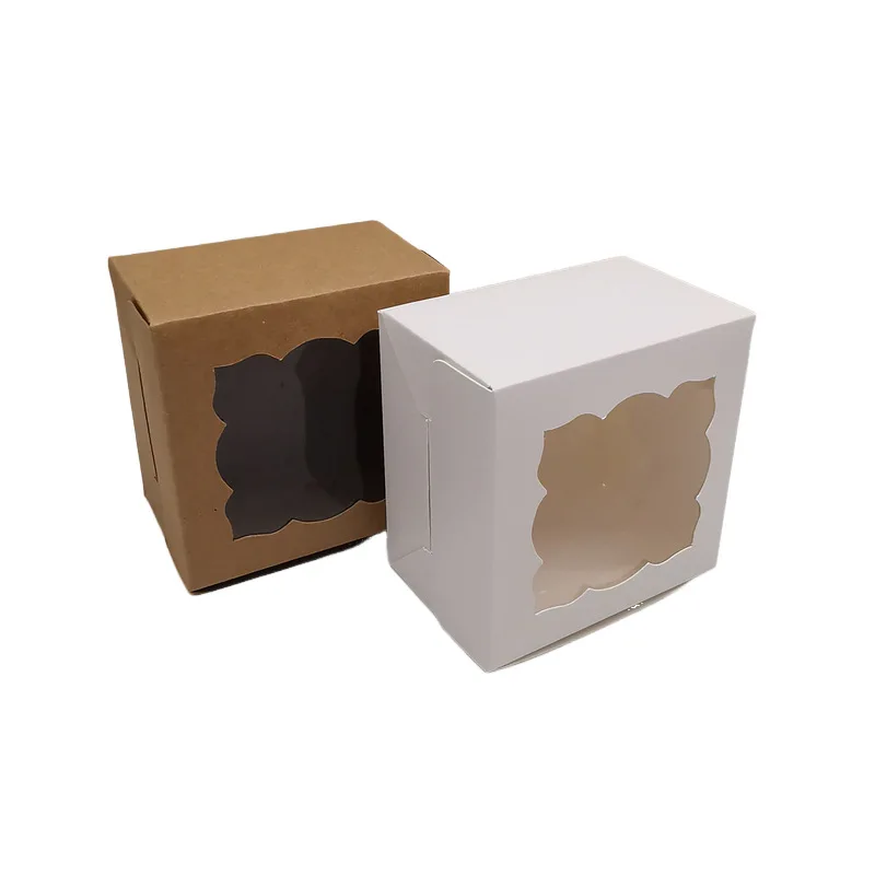 12/24 Stück Kraftpapier-Geschenkboxen, Hochzeitsgeschenk, Süßigkeiten, Kekse, Brot, Papierboxen für Thanksgiving, Weihnachten, Geburtstag, Partyzubehör – Detail 9