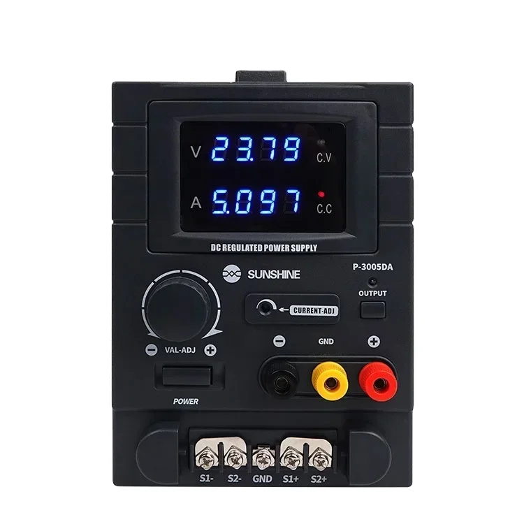TLF Sunshine P-3005DA High Precision 4 Bit Display 30V 5A DC Power Supply for Mobile Repair P3005DA