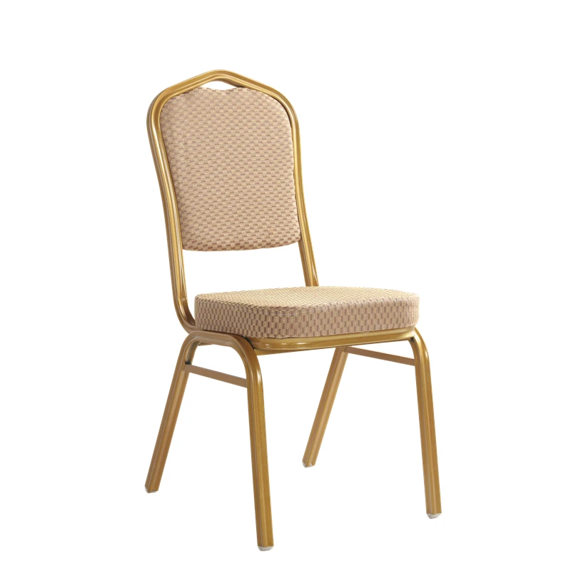 

Banquet Chair Hotel Table Chair Hotel Restaurant Meeting Chair Aluminum Alloy Wedding Event Training VIP