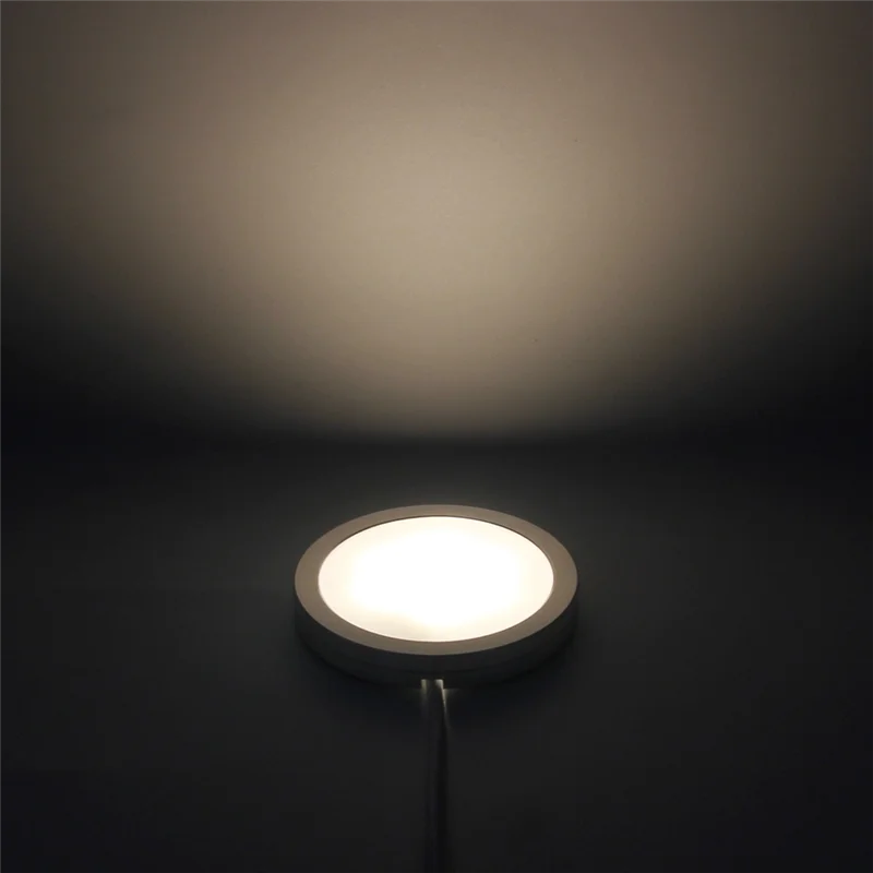 

8Mm Cabinet Light USB Plug 5V Open-Mount LED Downlight Display Cabinet And Bookcase Light Warm White