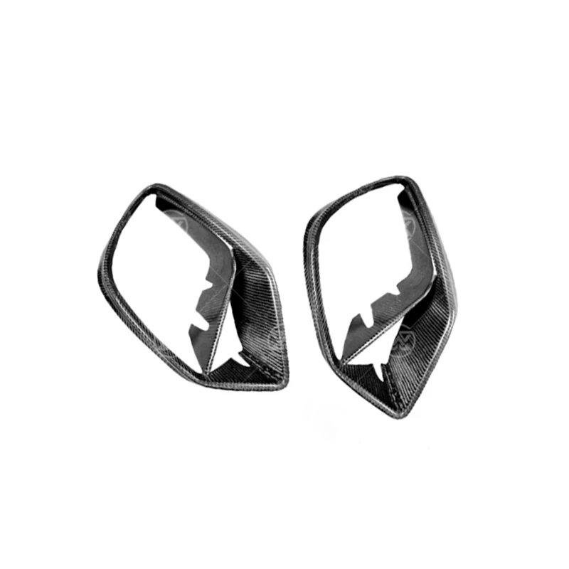 لمرسيدس بنز AMG GT43 GT50 GT53 2019 + B نمط ألياف الكربون المصد الأمامي Foglamp إطار شبكي تنفيس الهواء غطاء الشواية طقم الجسم #1