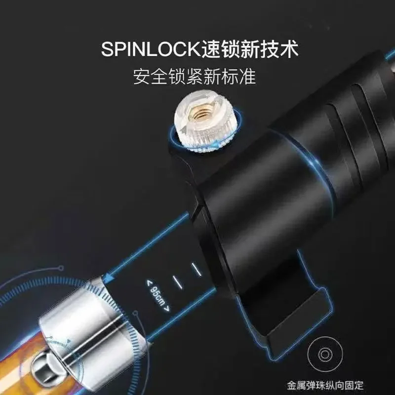 7075 سبائك الألومنيوم في الهواء الطلق قابل للسحب المشي لمسافات طويلة قصب خفيفة للغاية قصب قابلة للطي الكربون لا معدات عصا المشي لمسافات طويلة