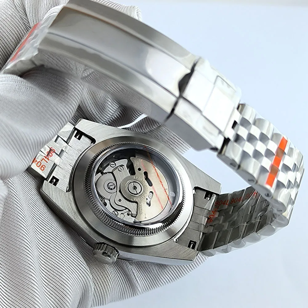 NH35 Case Watch No logo Men's Watch Stainless Steel Mechanical Watch NH35/NH36 Sports Watch