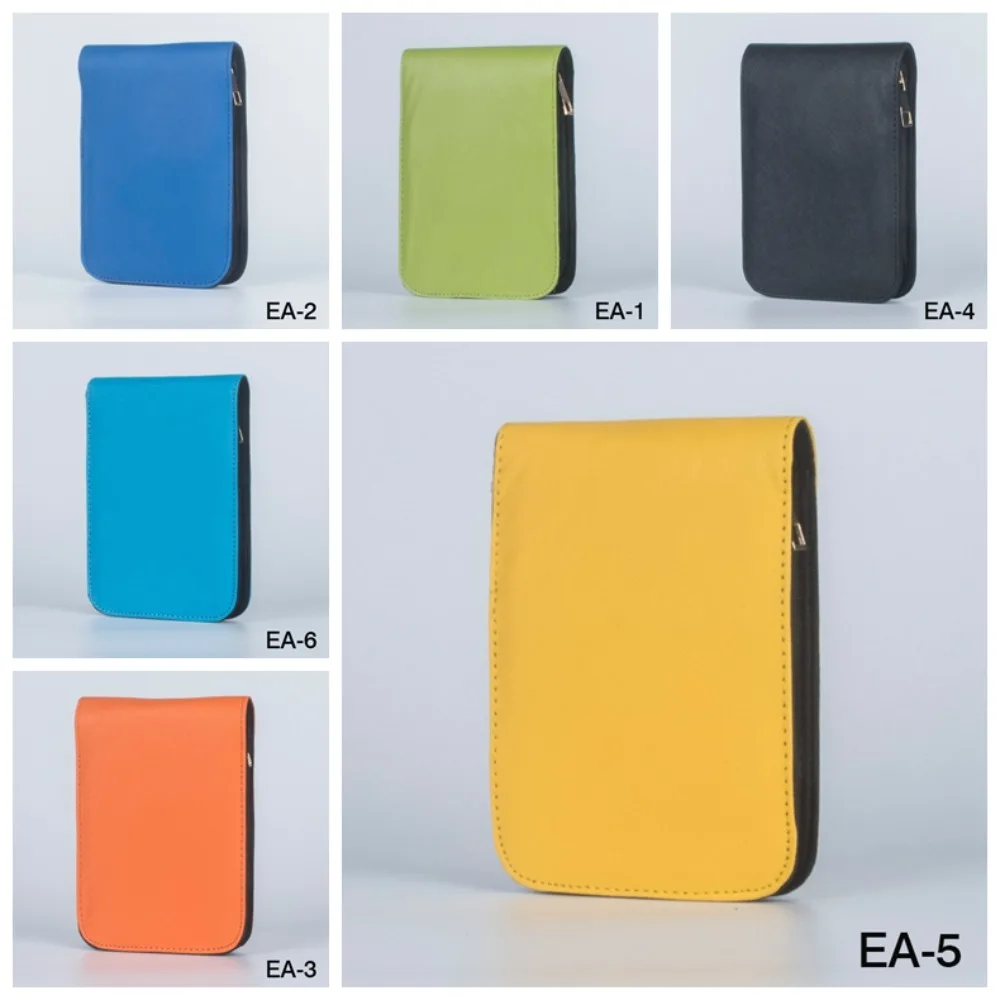 

Pen Container Bag Large Capacity Fountain Pencil Case PU Leather 12 Slots 6 Colors Multifunctional Writing Holder Supplies