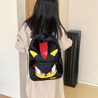 Cartoon dolls, strange and cute bags, new anime travel plush bags for men and women, backpacks