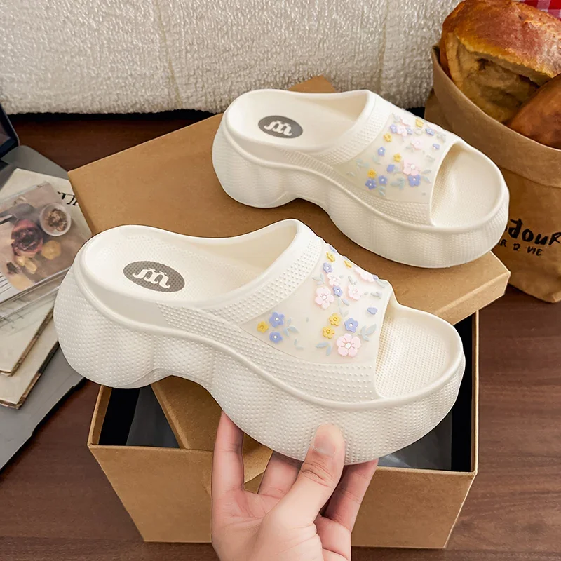 Community Group Activity Ladies Flat Slippers Anti Slip Uniform Neat Look for Collective Outdoor Walking and Daily Casual
