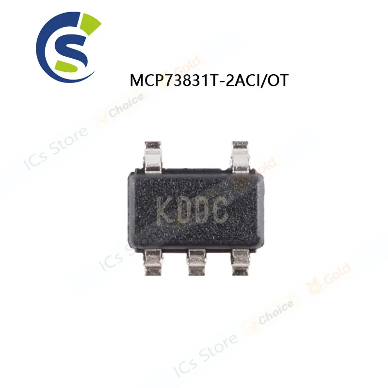 

50шт MCP73831T-2ACI SOT MCP73831T MCP73831 SOT23-5 MCP73831T-2ACI/OT