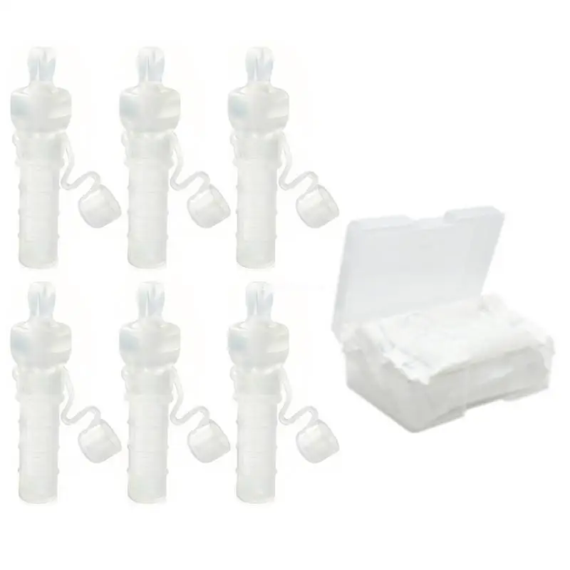 6pcs Colostrum Collector Breast Feeding Milk Collection Tube Postpartum Supplies Dropship