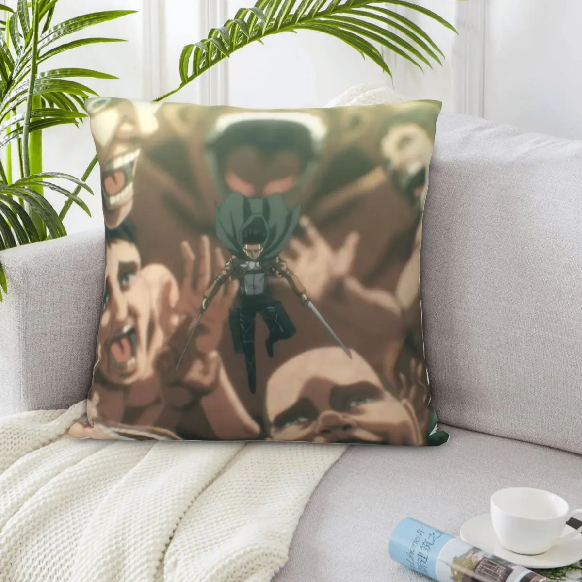 

Атака Титанов аниме 000133, изголовья, наволочка, декоративная подушка, наволочка «дакимакура», наволочка