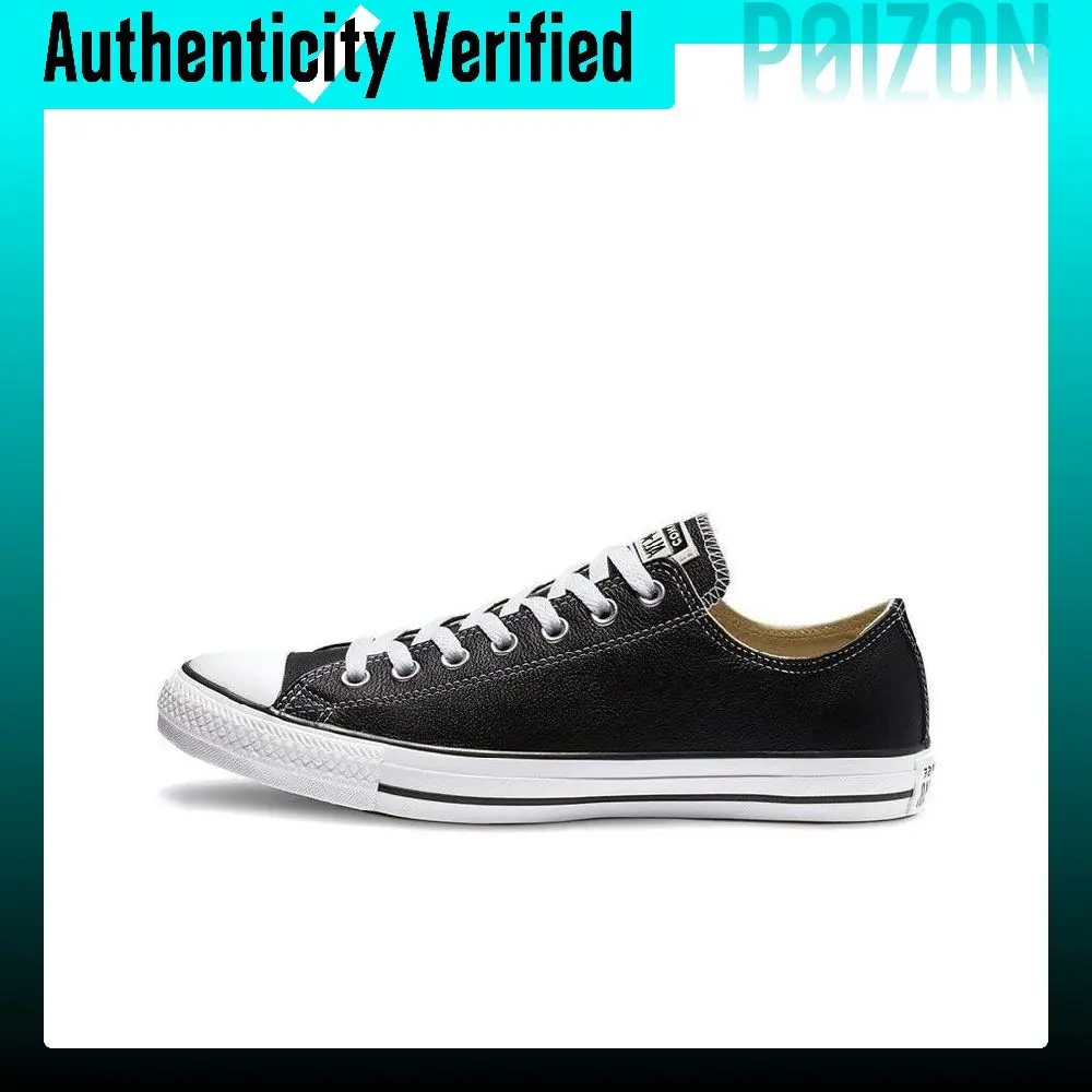 Converse All Star Canvas Shoes Unisex Low-top Black/White 132174C