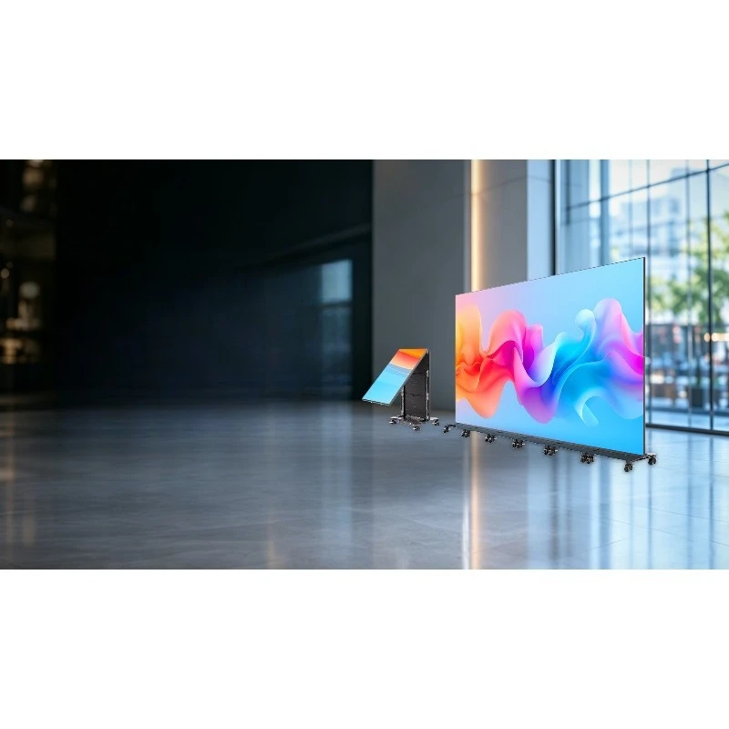 P0.9 P1.25 P1.5  Foldable LED Poster Indoor Portable Video Wall Display Screen for Retail Shopping Mall