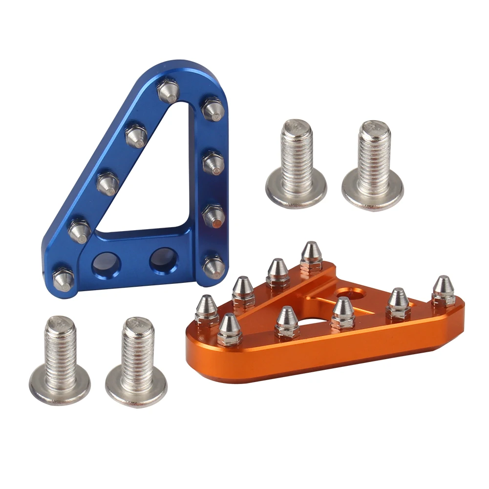 Motorcycle CNC Rear Brake Pedal Step Plate Tip For KTM SX SXF XC XCF XCW XCFW EXC EXCF For Husqvarna TC TE FC FE 125-530 2014