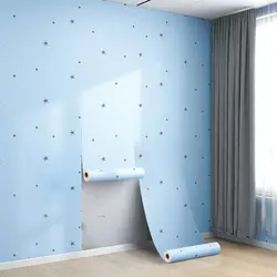 Papel tapiz adhesivo de estrellas para el hogar, tapiz impermeable para sala de estar, dormitorio, televisión, adorno para el hogar