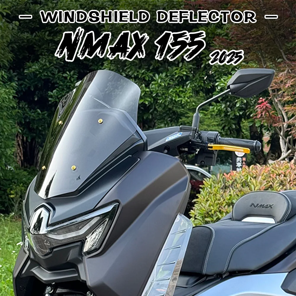 

For YAMAHA NMAX155 N-MAX155 2025 Motorcycle Windshield Deflector N MAX 155 N-MAX 155 Windscreen Wind Screen NMAX 155 2025