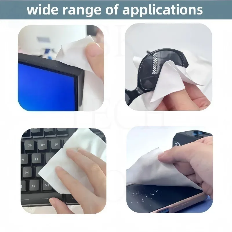 100 قطعة/الوحدة مكافحة ساكنة غرف الأبحاث مساحات الغبار خالية مسح القماش شاشة الهاتف اللوحة الأجزاء الإلكترونية تنظيف الملابس ممسحة