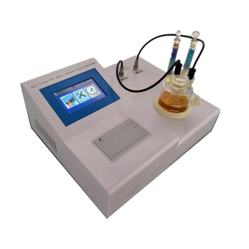 

Karl Fischer Moisture Titrator Fuel Oil Water Content Tester