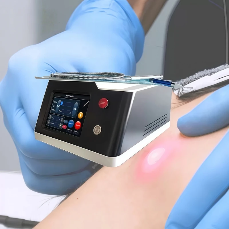 

CE Diode Laser Lipolysis Machine 980Nm 1470Nm Commercial Physiotherapy Device For Fat Reduction And Body ShapingT1