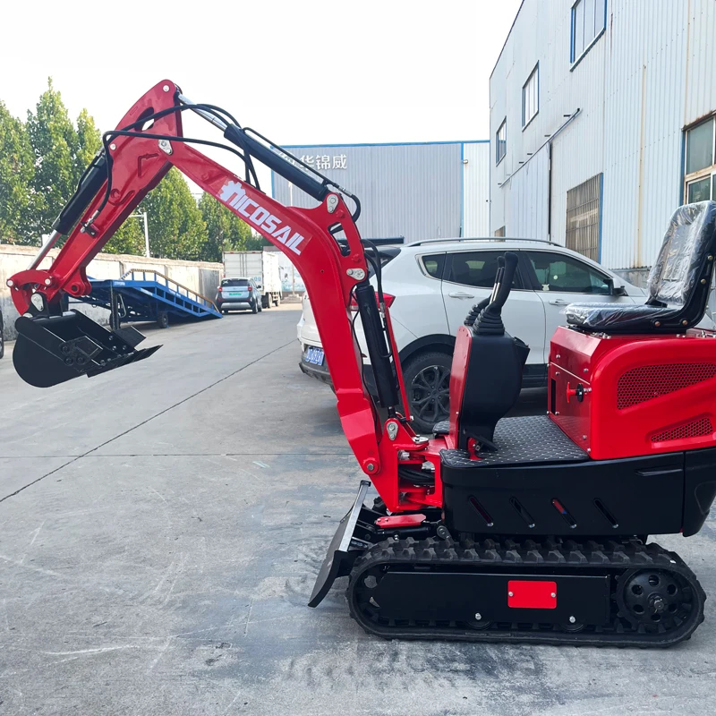 Type 1.2 Ton Micro Excavator Accessory Customization Agricultural Machinery 1200 kg Farm Orchard Small Excavator Crawler