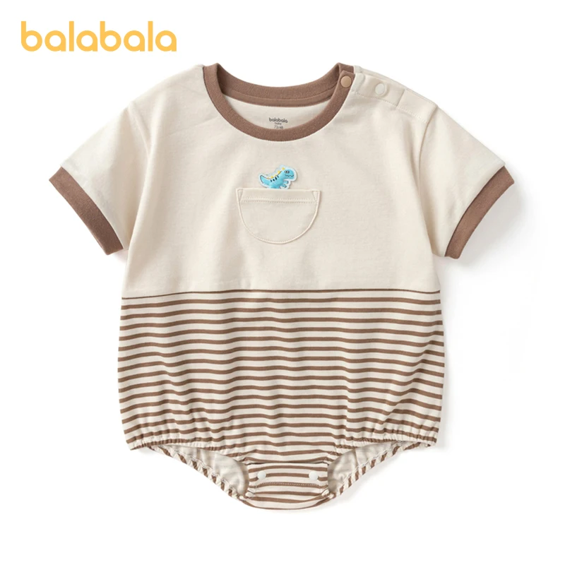 

Balabala Baby Clothes Girls Onesies Rompers 2024 Summer New Collection Sweet and Stylish