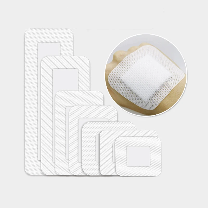 Kit de Bandage de Premiers Secours, Imperméable, Respirant, Coussin Adhésif, Plâtre pour Plaie, Autocollant d'hémostase, 10 Pièces