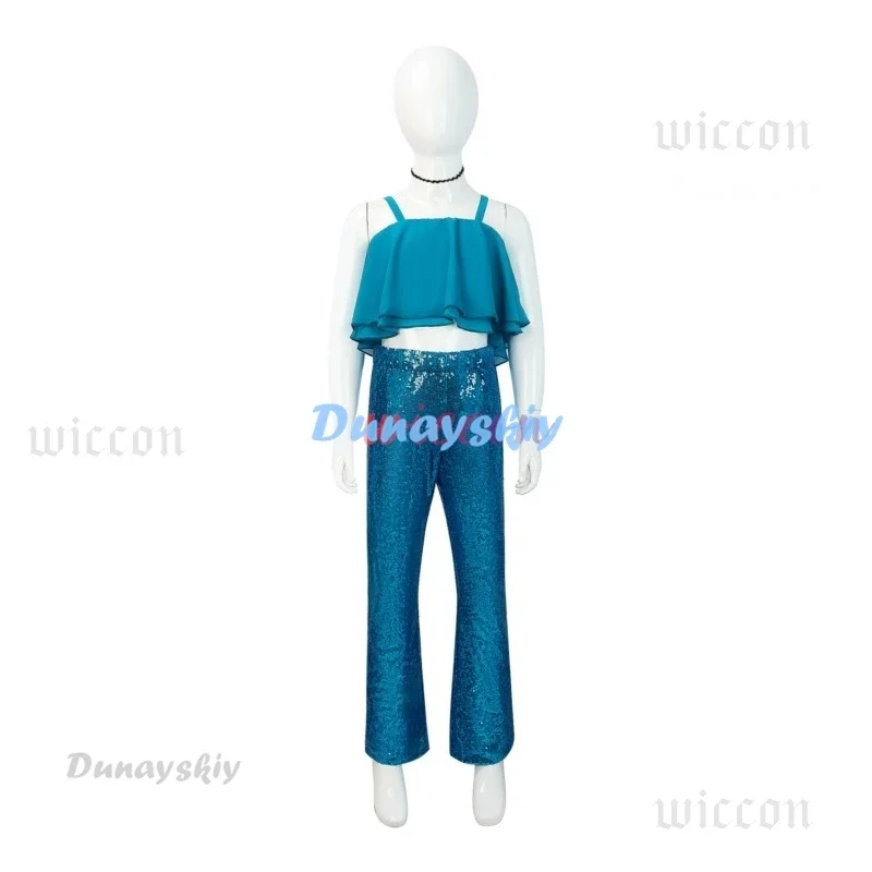 CosplayRuby Gillman Cosplay Ruby Gillman Adolescente Kraken Chelsea Sirena Vestito Gilrs Costume da film per adulti Halloween Performance C