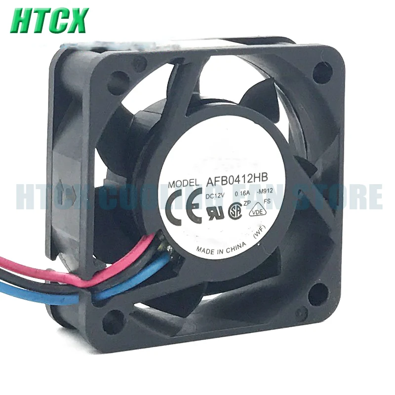 New AFB0412HB 4CM 12V 0.16A 4015 Speed Measuring Dual Ball Cooling Fan