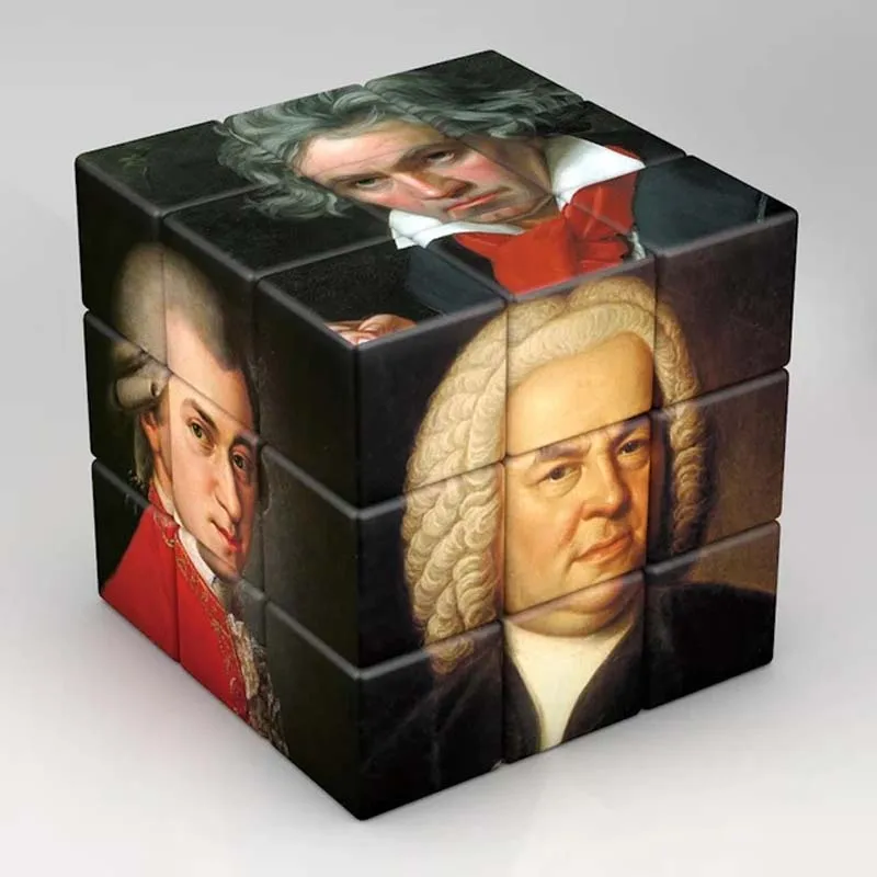 مكعب لغز سحري للأطفال ، تلاعب تعليمي ، ألعاب تعليمية ، 3x3x3 ، موسيقي ومغني ، هدايا مكعب سرعة للأطفال #6