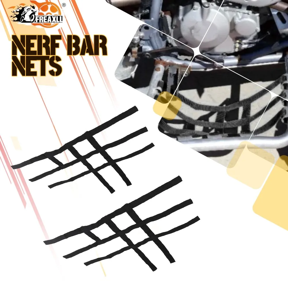 Nylon ATV Toolkit FIT For Pred For Kawasaki KFX400 KFX450R FOR Suzuki LTZ400 For Polaris Predator 500 Nerf Bar Nets Waterproof