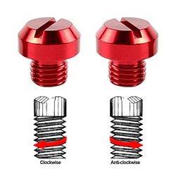 2PCS Universal M8 M10*1.25 Motorcycle Mirror Hole Plug Screw Bolts For Yamaha Honda Kawasaki Suzuki BMW Triumph Aprilia Ducati