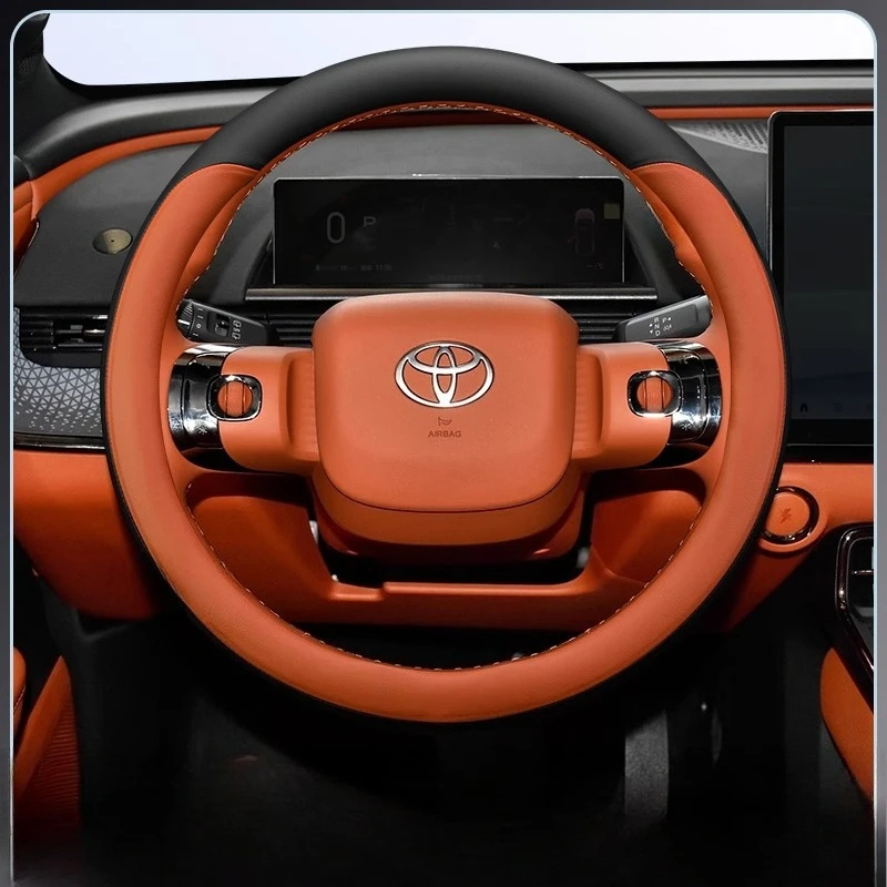

For Toyota bZ3X 4X 2025 Special steering wheel cover ultra-thin handlebar cover suitable all seasons