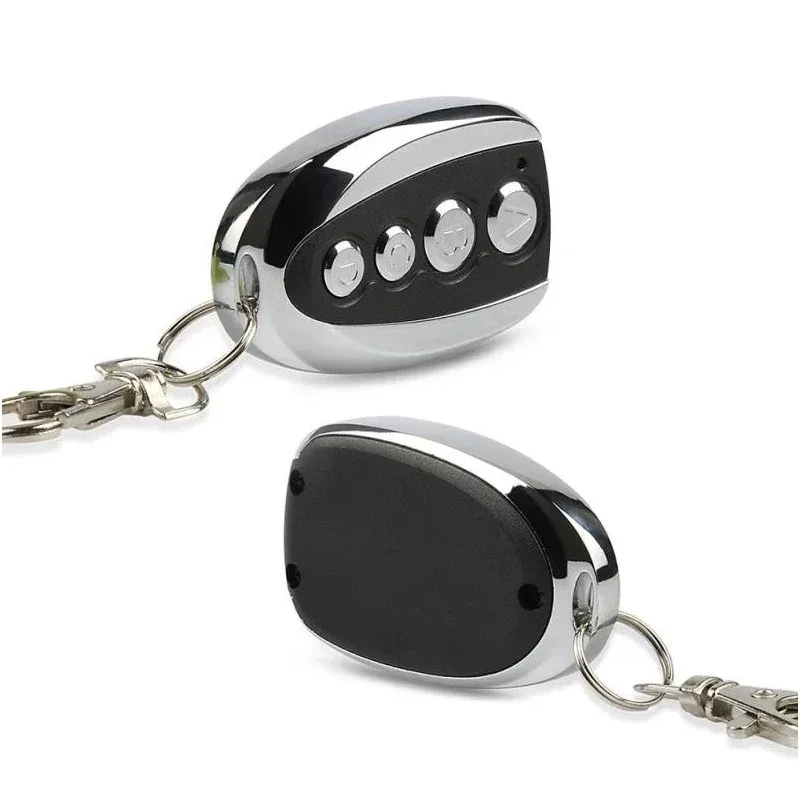 Controle Remoto Universal para Porta de Garagem 433MHz com 4 Teclas, Duplicador de Código Rolante