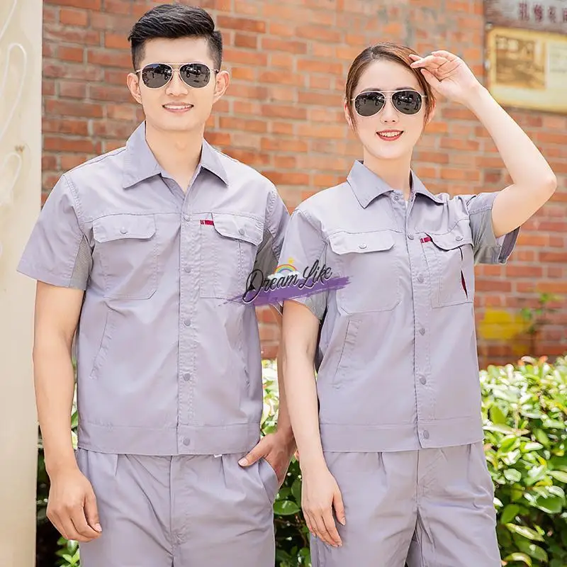 ensemble-de-travail-leger-a-manches-longues-pour-hommes-et-femmes-vetements-de-chantier-et-d'ingenierie-en-coton-et-polyester