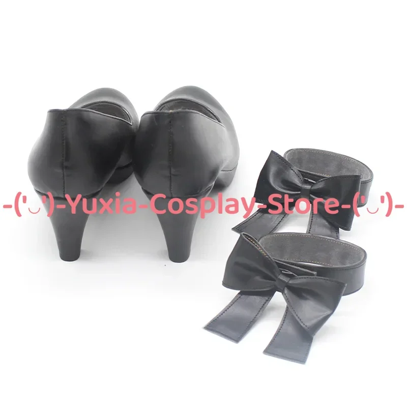 ¡Yuxiacosplay! Zapatos de Cosplay de la revolución mágica Euphyllia Magenta, accesorios de Personaje de Anime, botas de cuero PU, disfraz de fiesta de Halloween