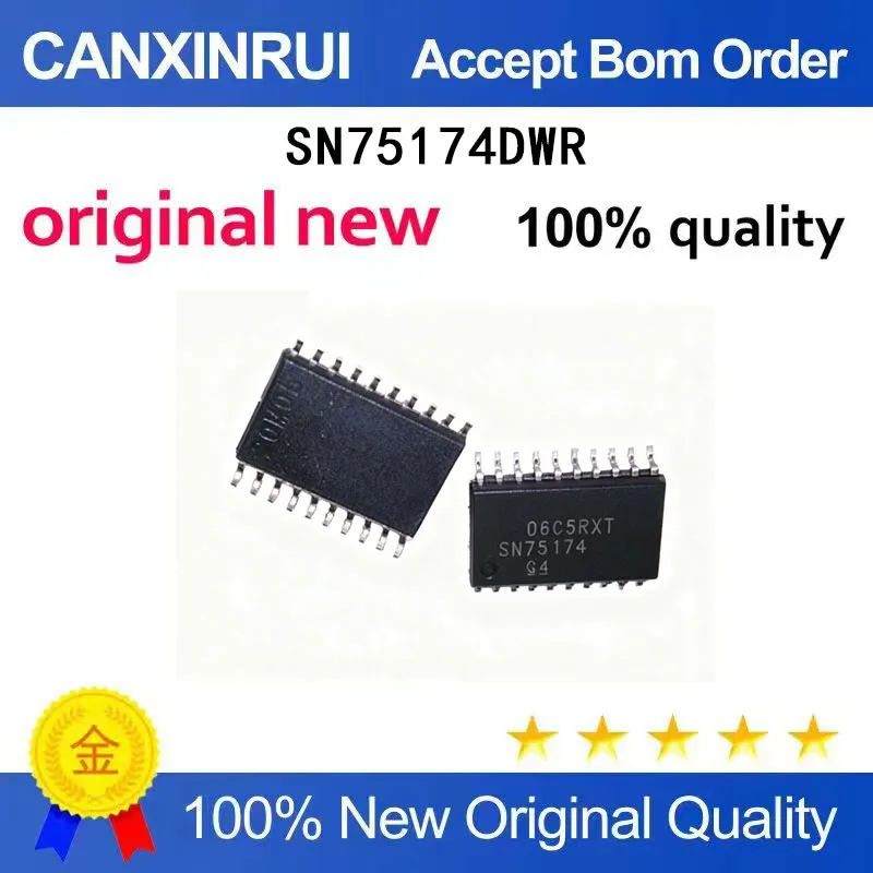

(5-100 Pieces) SN75174DWR SN75174 brand new SOP-20