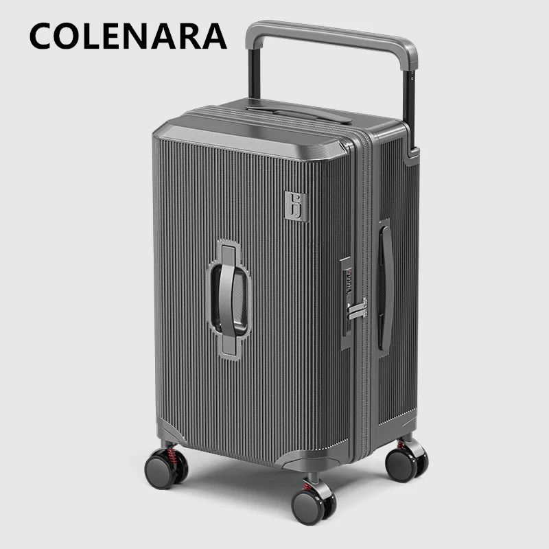 COLENARA ABS+PC Luggage Women's Boarding Box Men's Trolley Case 20