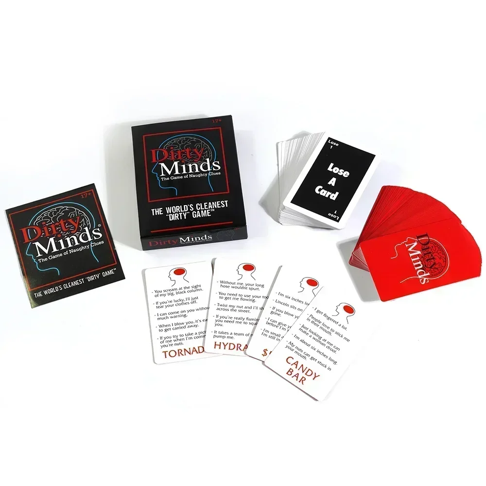 Dirty Minds Card Game The Game Of Naughty Clues Rules Tdc Games Original Dirty Minds Party Game The Worlds Cleanest Dirty Game