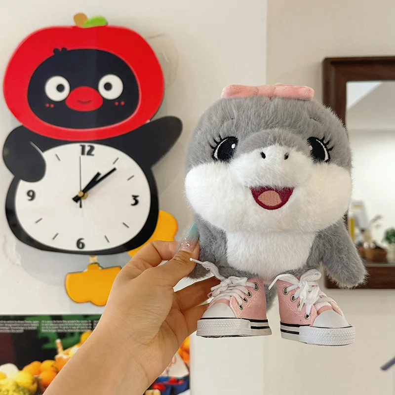 Tangtung Brainrot Al Tralalero Tralala القرش أفخم دمية لطيف أنيمي أفخم دمية بلوشي محشوة مخدة ناعمة لعبة القرش