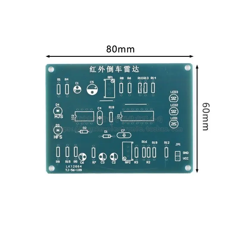 Hồng Ngoại Đảo Chiều Radar Bộ Đo Tốc Độ Đầu, Lắp Ráp Và Gỡ Lỗi, Tự Làm Điện Tử Sản Xuất Phần Tập