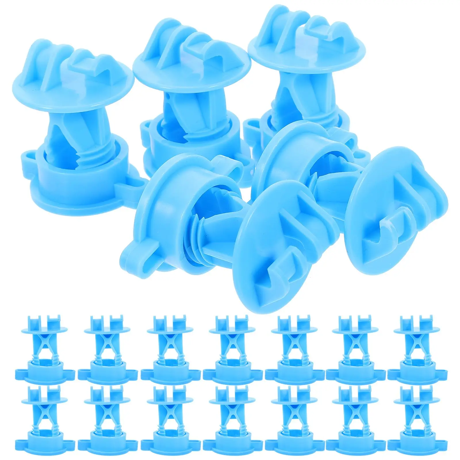 

50pcs Electric Fence Insulators Strong Design Wire Livestock Grid System Accessories Farm Yard Fencing Trellis Gate Garden
