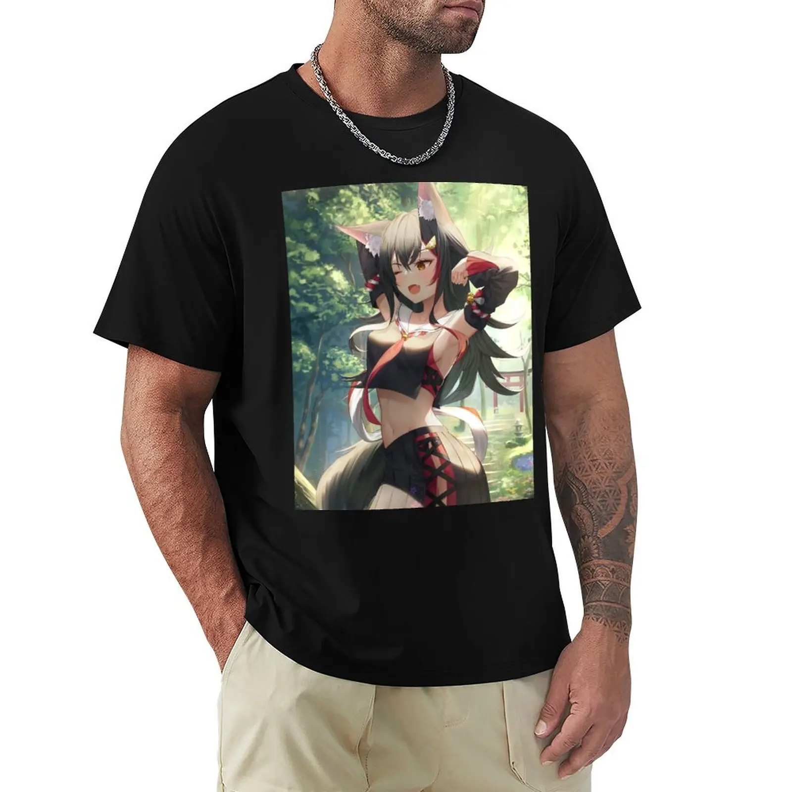 

Ookami Mio T-Shirt Heavy Duty Casual Work Tee
