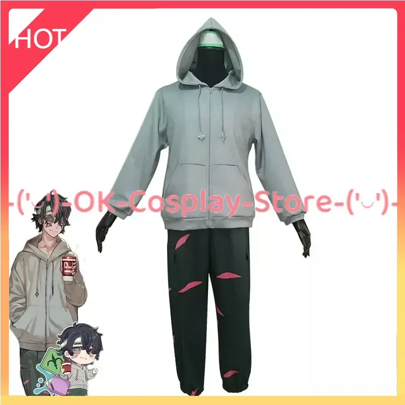 

[Custom Made] Emil Cosplay Costume Game Identity V Patient Cosplay Suit Coat Pants Anime Clothing Hallween Carnival Uniforms