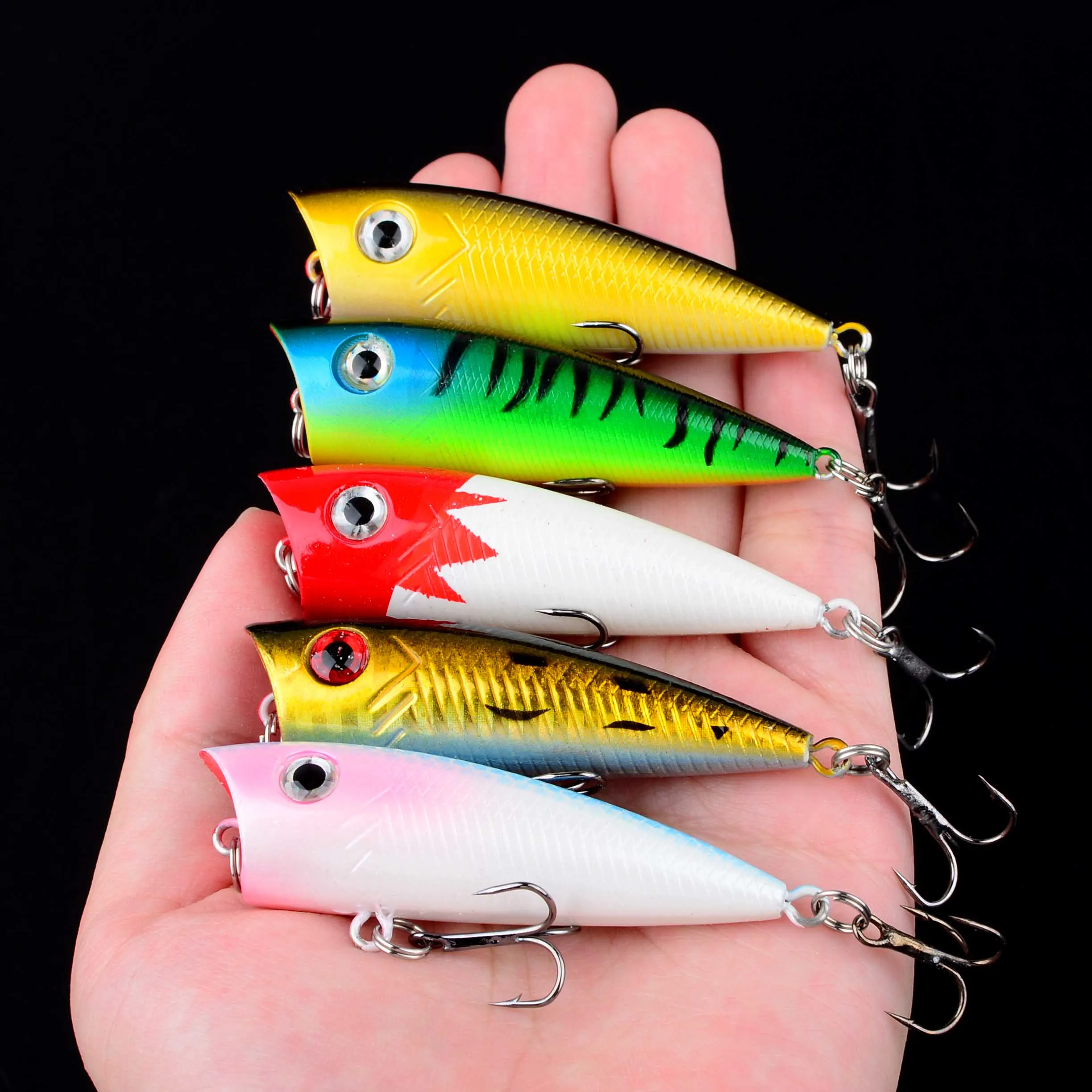 Luya Cebo Superficie Láser – Señuelo de vinilo para pesca - imagen 5